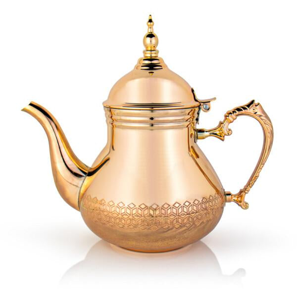 Théière marocaine rose gold